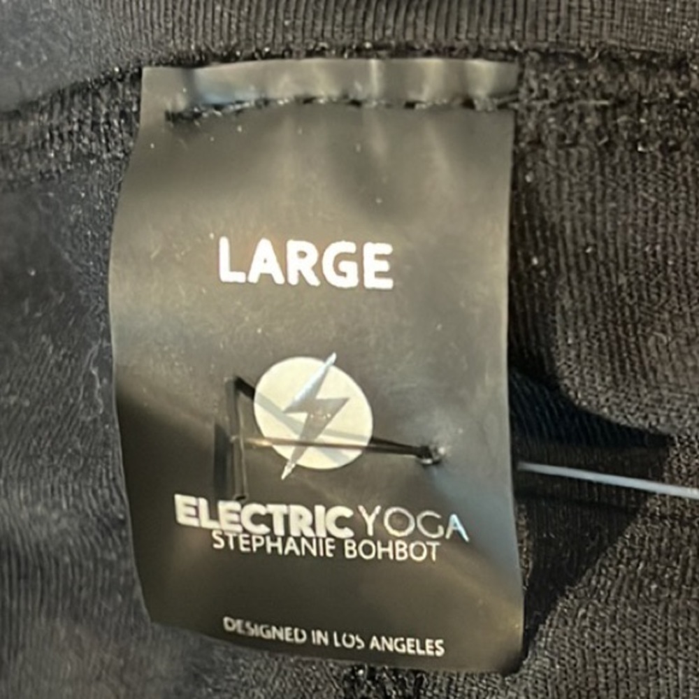 Electric Yoga Serena Sport Studio Leggings Mini Skirt Overlay Large New W/ Tags! — image 6 of 8